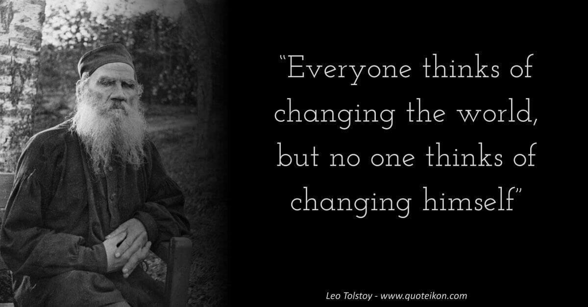 New Grads: First Change Yourselves, THEN Change the World