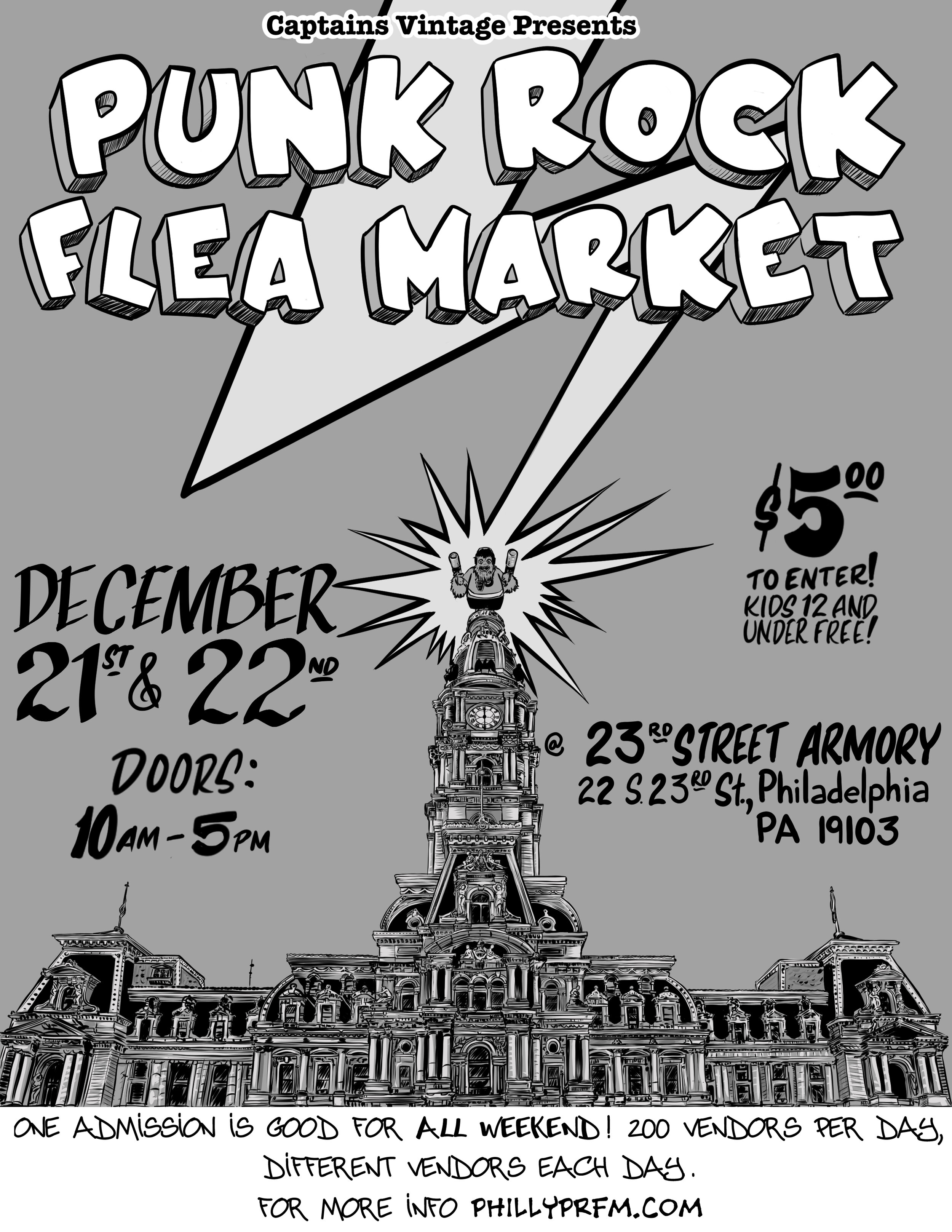 Philadelphia Punk Rock Flea Market December 2122 2019 Event — Punk