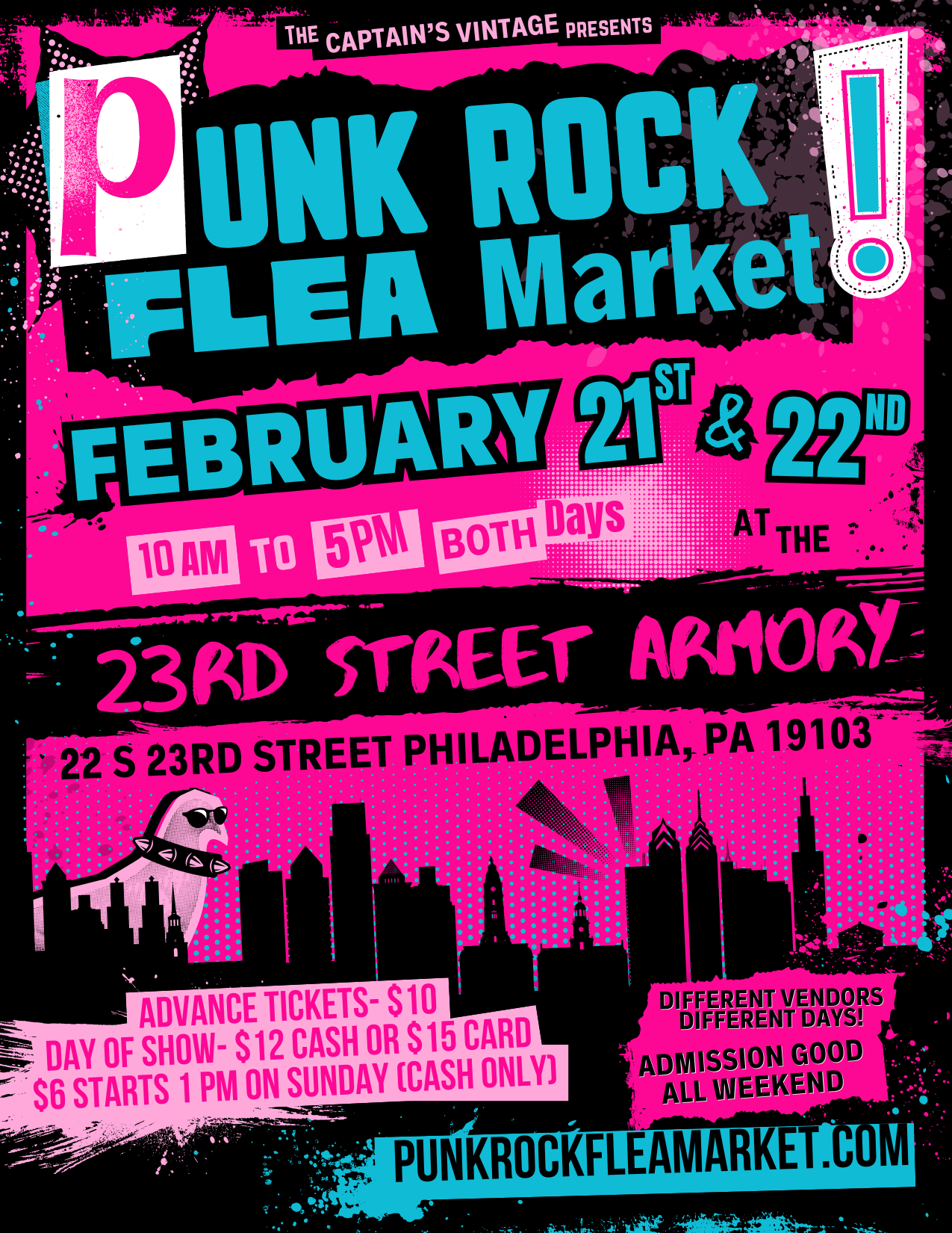 Feb 21-22 Punk Rock Flea 2026