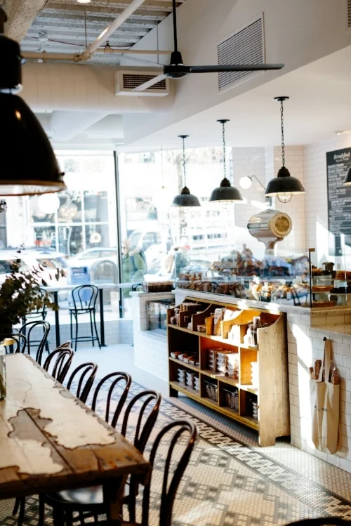 No matter which of Tatte’s eight locations you walk into, you will be welcomed into a warm and sunny space where you can enjoy a quick bite, or catch up for hours with an old friend. Photograph by Courtney Perkins