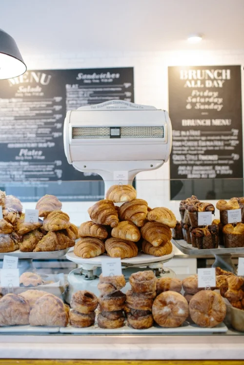 If you’ve ever walked by a Tatte, you won't easily forget the heavenly smell that wafts into the street from its doors. Pastries range from the familiar (croissant, with 12 varieties) to unexpected (halva sesame tea cakes) but are always delicious. Photograph by Courtney Perkins