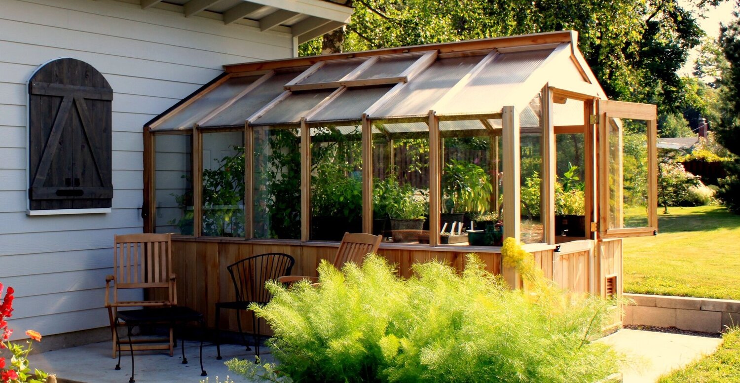 Cedar Built Greenhouses