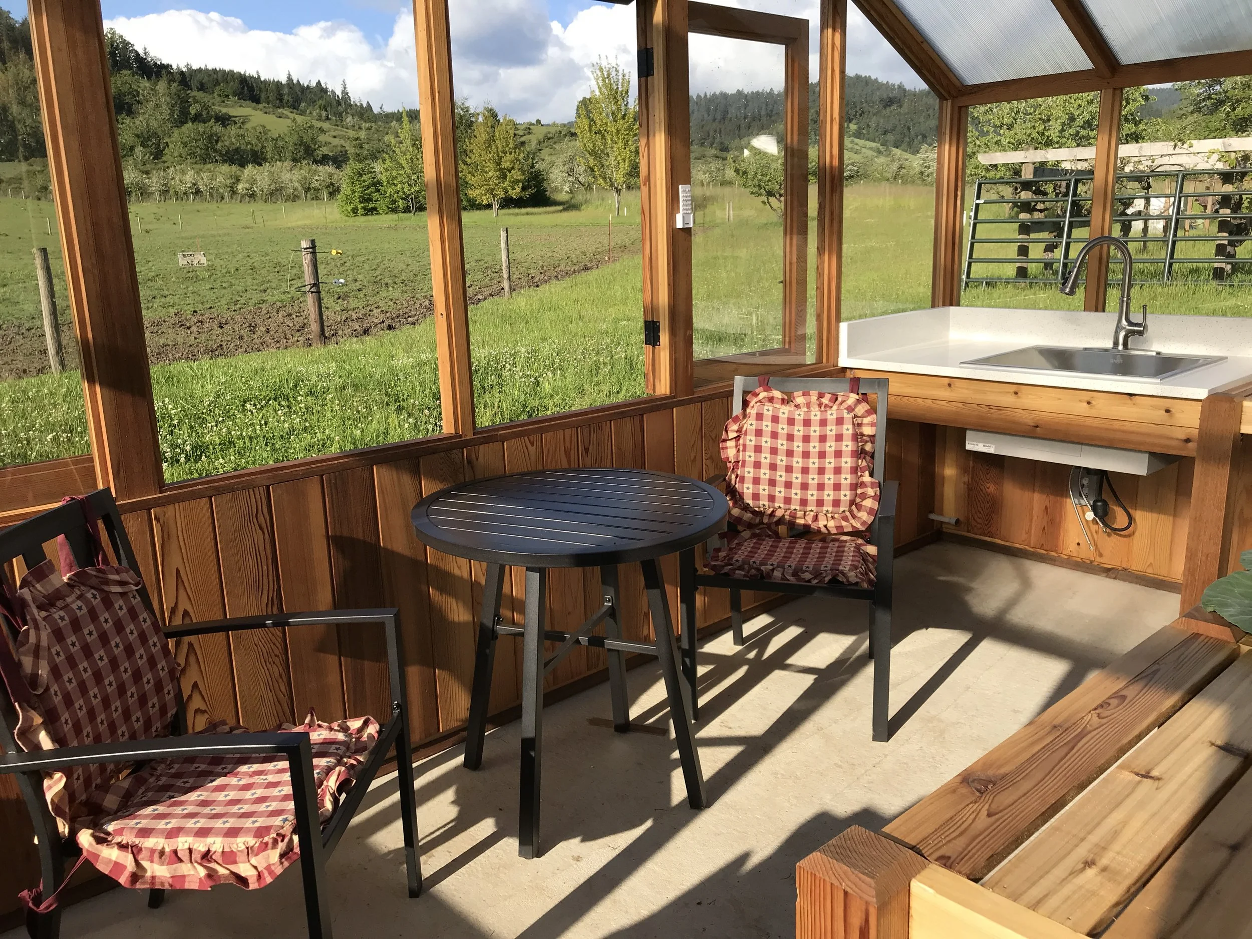 Benches — CedarBuilt Greenhouses