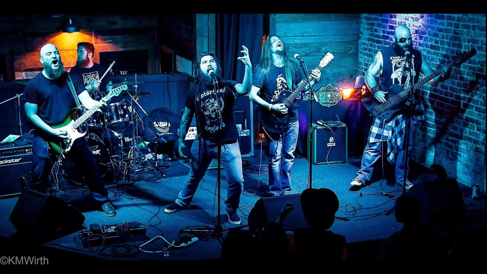 (Left to Right) Wyatt Williams-Guitar, Rogan Naples-Drums, Ziggy Leija-Vocals, Jason Rochester-Guitar/Vocals, Carrek Coleman-Bass/Vocals -Photo by Kennie Wirth