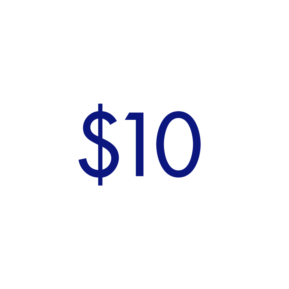 $10 Minimum Contribution — Temple Shomer Emunim