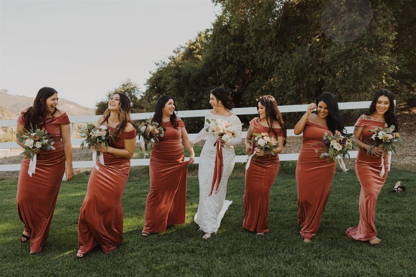 Saturday&rsquo;s are for the girls...

Cheers to all the amazing bride squads out there!

Having a great group of Women on your Wedding Day is so important. Whether it&rsquo;s holding a dress, holding a hand or bringing the Bride a drink for the nerv