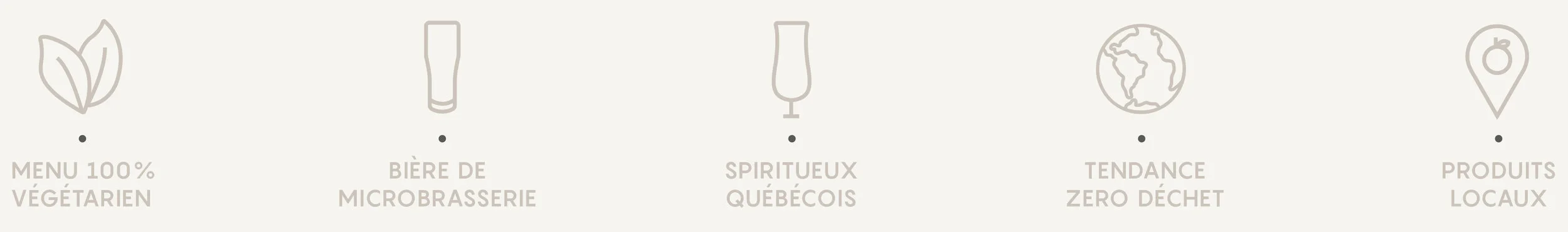 meilleur restaurant Sherbrooke meilleure terrasse centre-ville végétarien microbrasserie spiritueux québécois zéro déchet