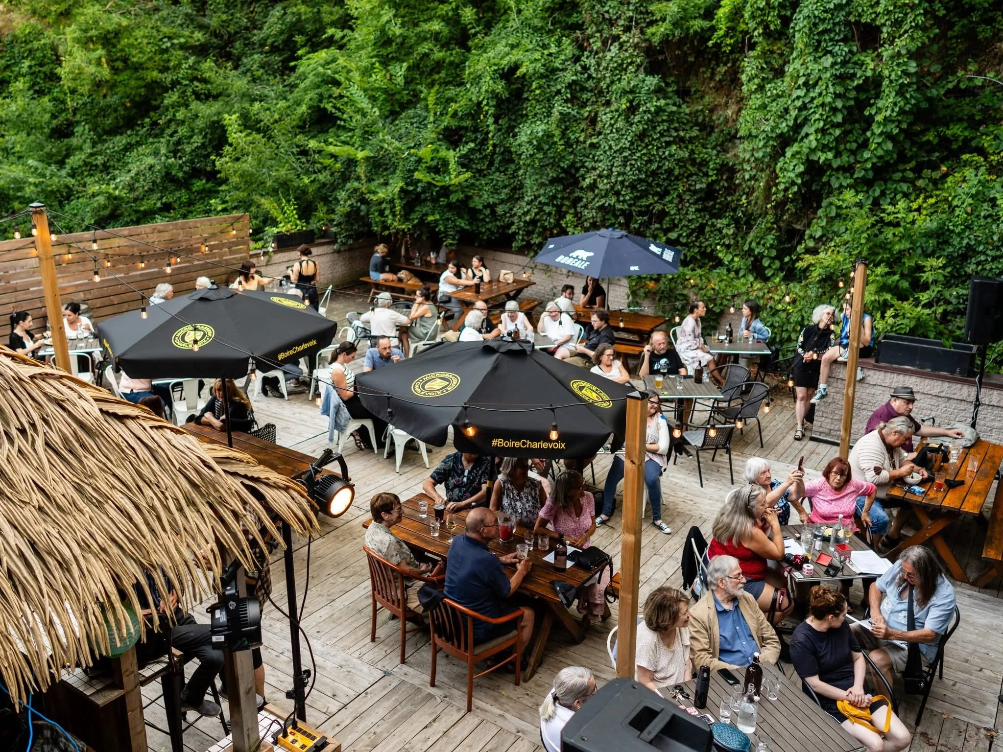 Meilleure terrasse centre-ville de Sherbrooke Buvette du Centro