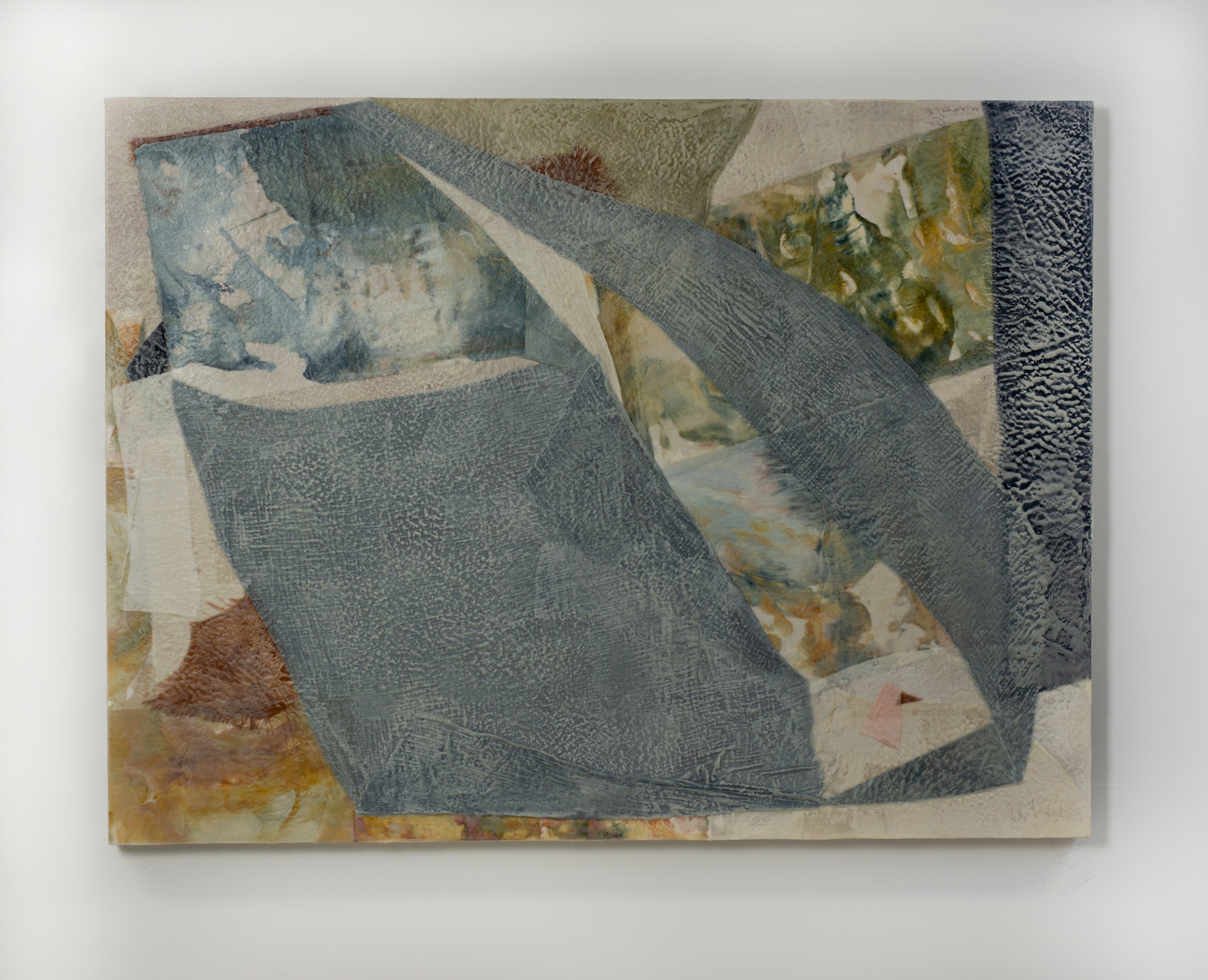 WORN BLUE AROUND THE EDGE