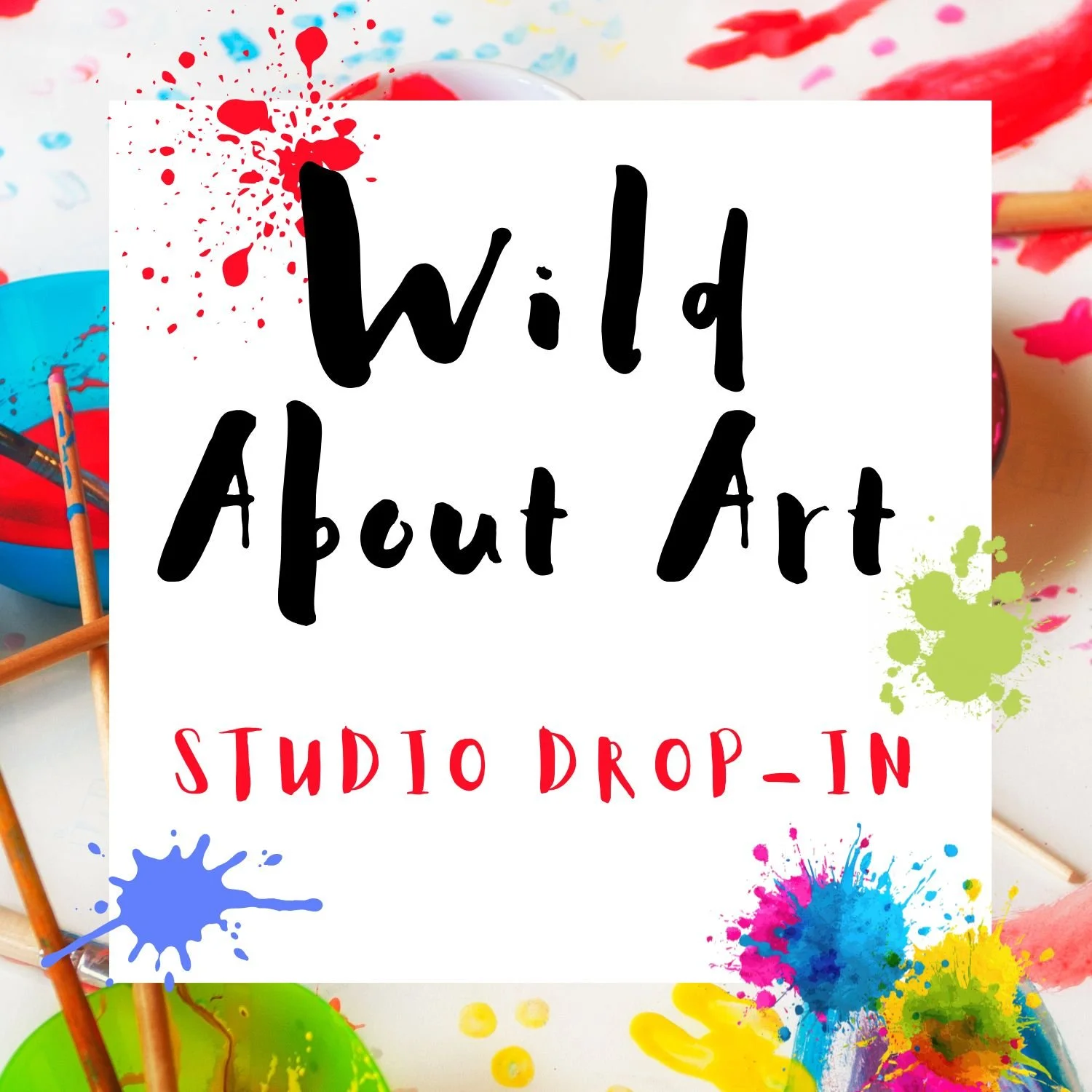 Drop-In Studio Days (Ages 4-6)