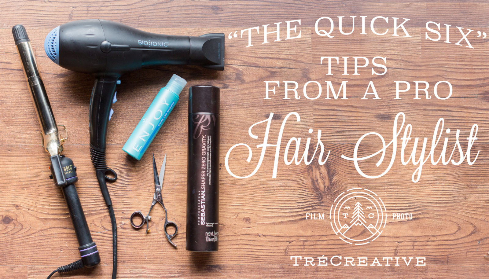 Tips from a Professional Hair Stylist // The Quick Six, A New TréCreative  Tips&Tricks Series