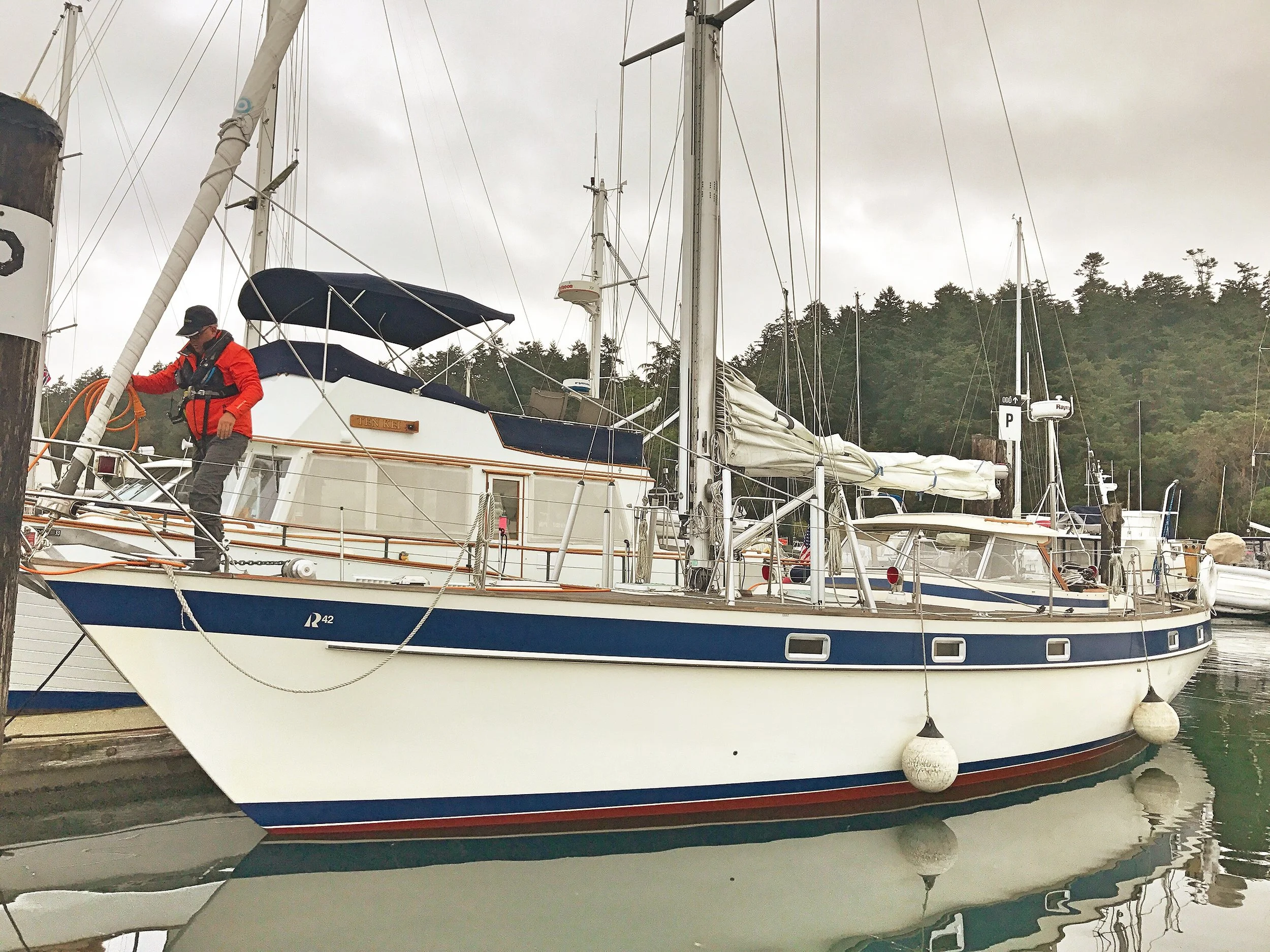 Hallberg Rassy 38 Anacortes to San Francisco