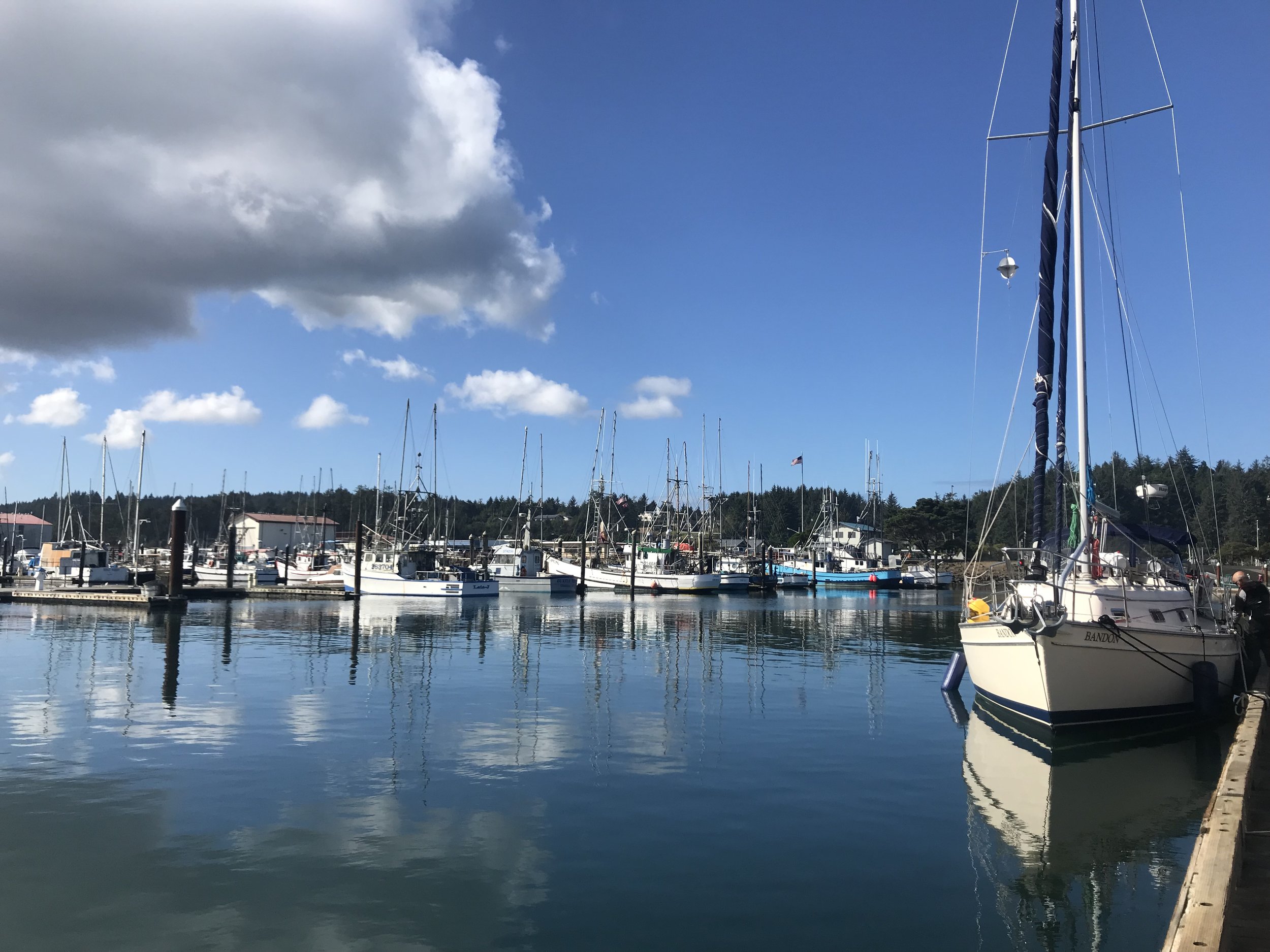 Coos Bay fuel dock