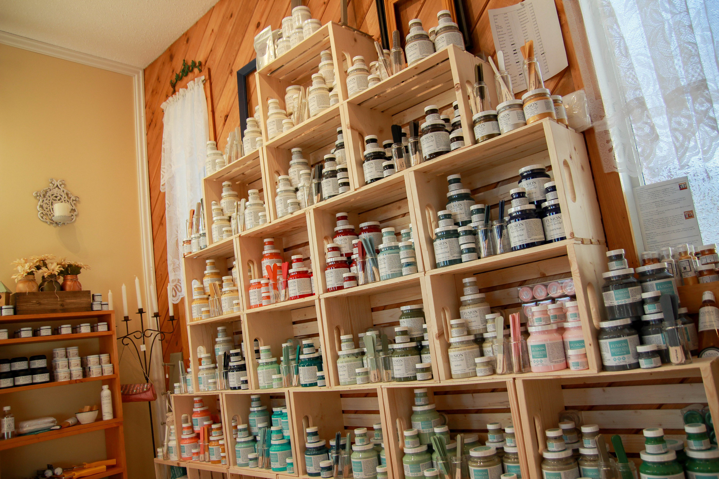 Fusion Mineral Paints at House of Hope Vanderhoof