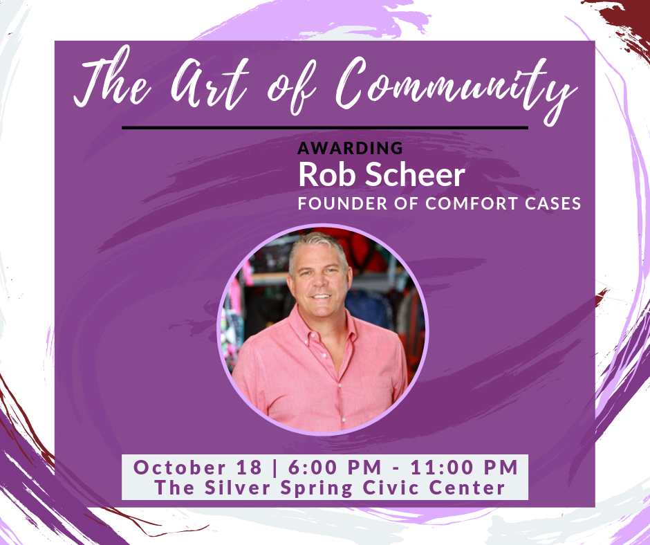 Comfort Cases Founder Rob Scheer Presented with John F. White Alumni Award from the National Center for Children and Families