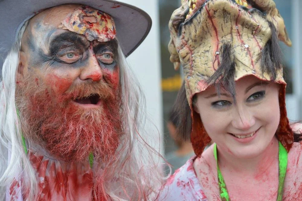 AWorger Cosplay in the Whyalla Zombie Walk, photo by Gail Rostig.