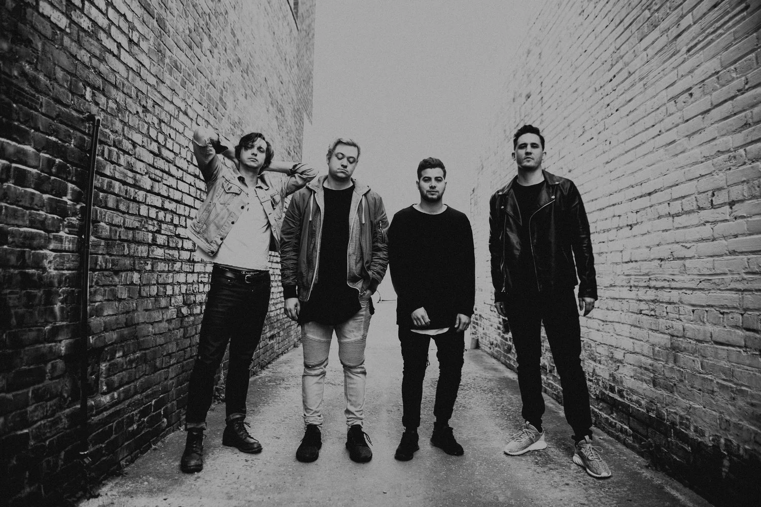 BAND L TO R: WILLIAM CLAYTON (GUITAR/VOCALS), WES LAUTERBACH (VOCALS/GUITAR), CODY BISHOFF (DRUMS/PADS), ZANE FRYE (GUITAR/AUX)