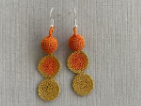 Bead and Oya Drop Earrings