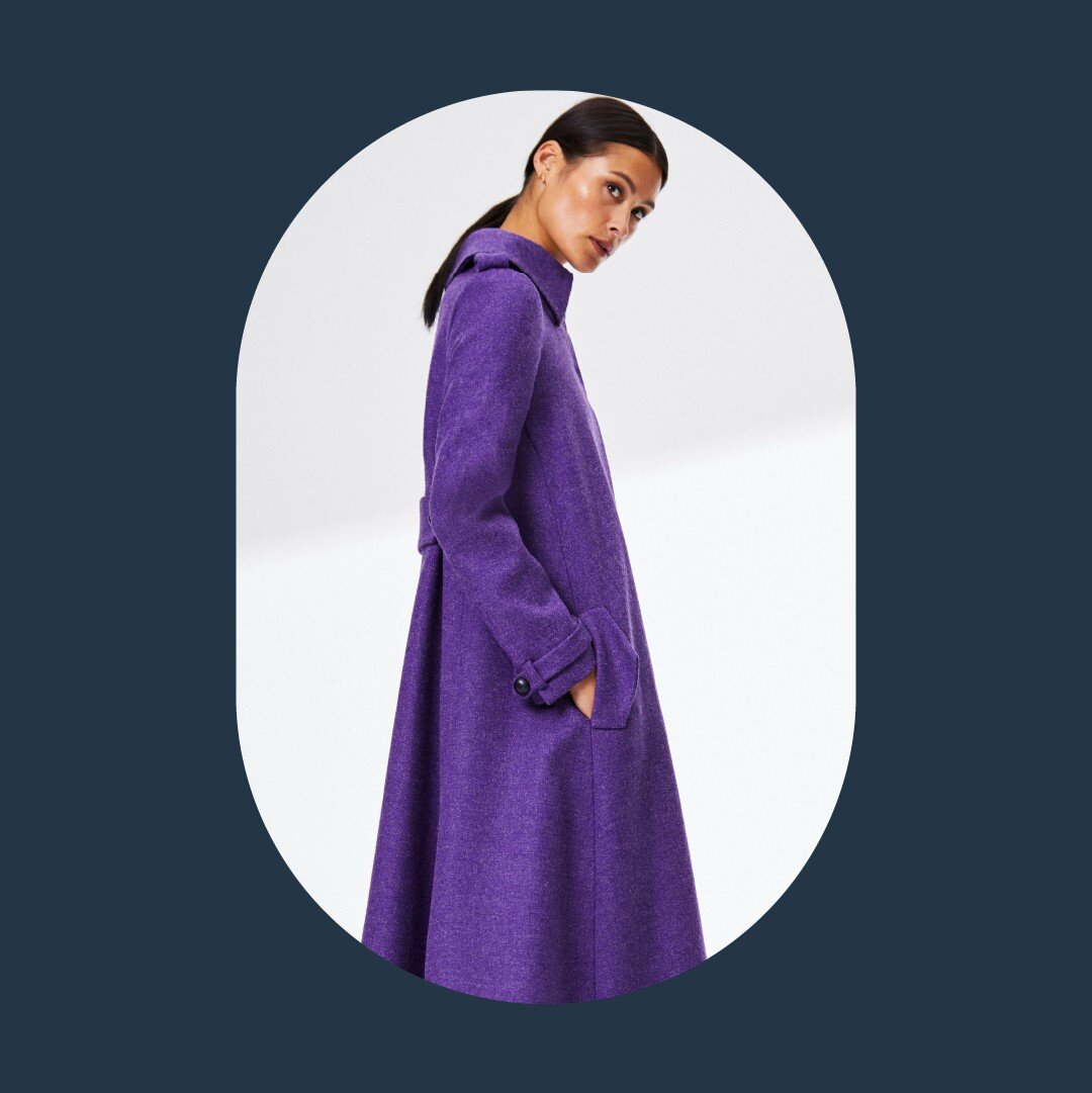 January doesn&rsquo;t have to be grey&hellip;

Why not introduce your wardrobe to a brand new pop of colour?!

Shop our magnificent Loden Amethyst coat, currently in our Winter Sale for a few weeks only.

#LauraGreen #LauraGreenLoves #ReadyToWear #Pr