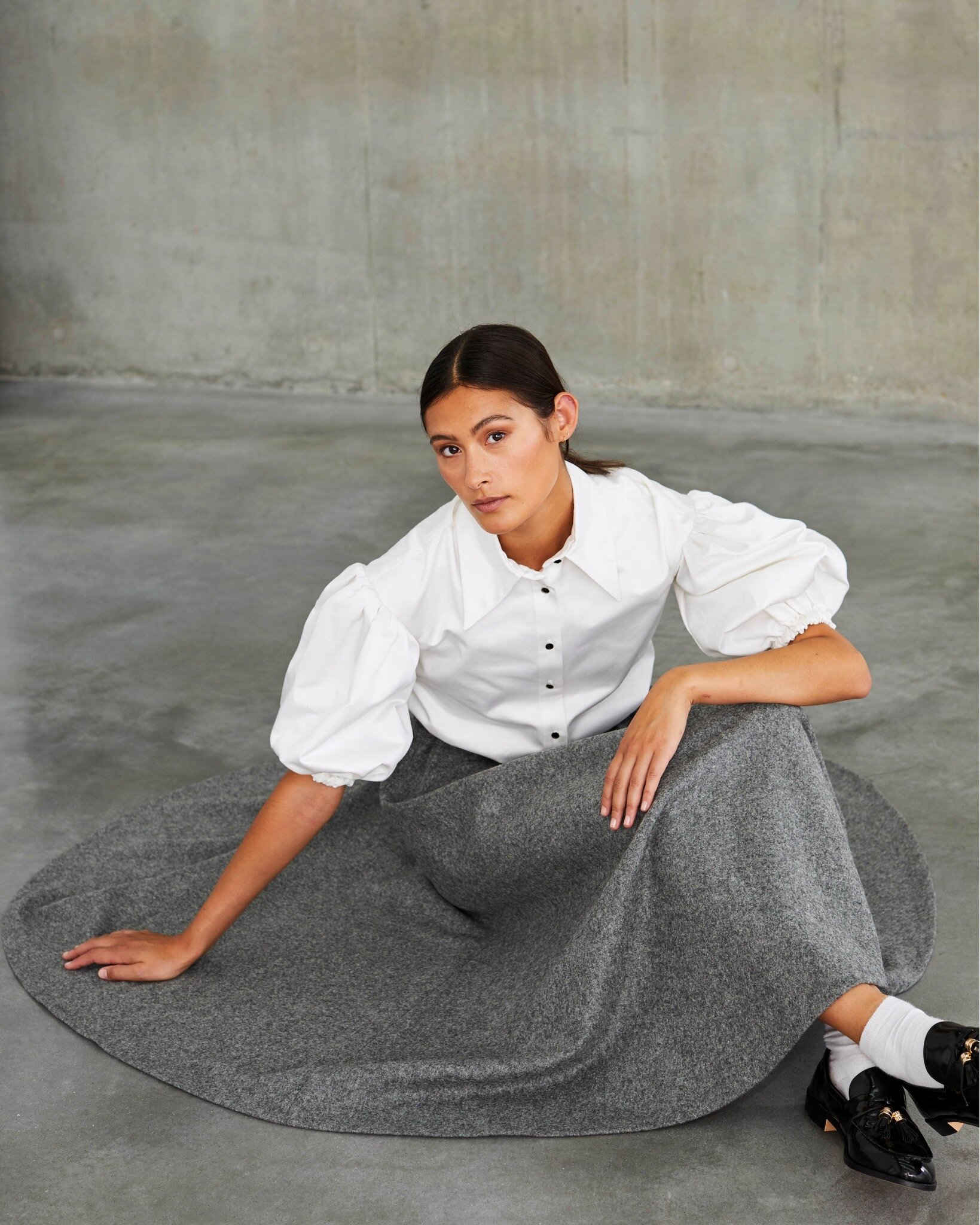 We&rsquo;re all about wardrobe staples, but know how important it is to find one in a shape and style that works for you.

Our Alexia shirt looks beyond gorgeous paired with the Constance skirt, but we know she&rsquo;d work just as well with whatever
