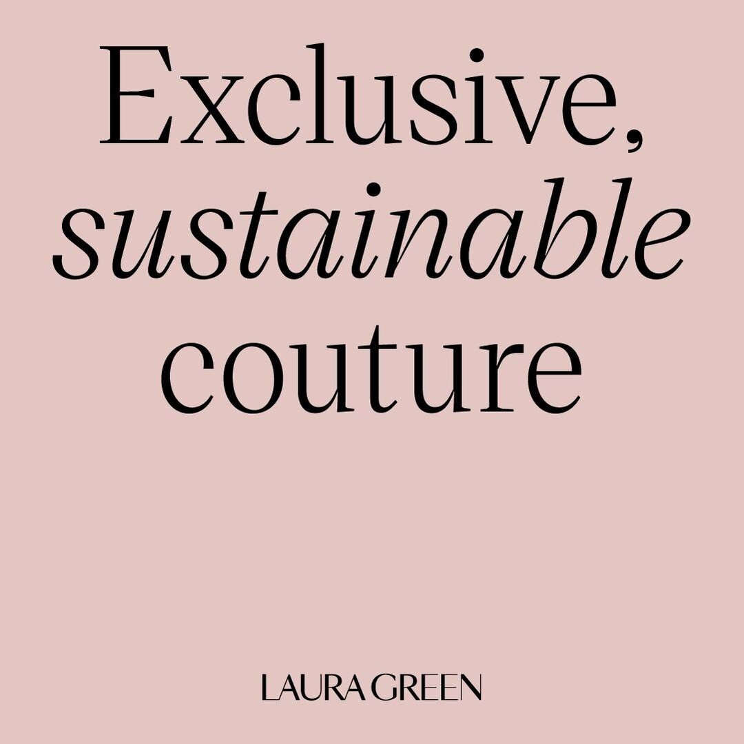 We&rsquo;d like to introduce you to our couture service. At Laura Green, we believe your wardrobe should be an extension of you, and should fully reflect your personality whilst making you feel like the very best version of yourself. Our couture serv