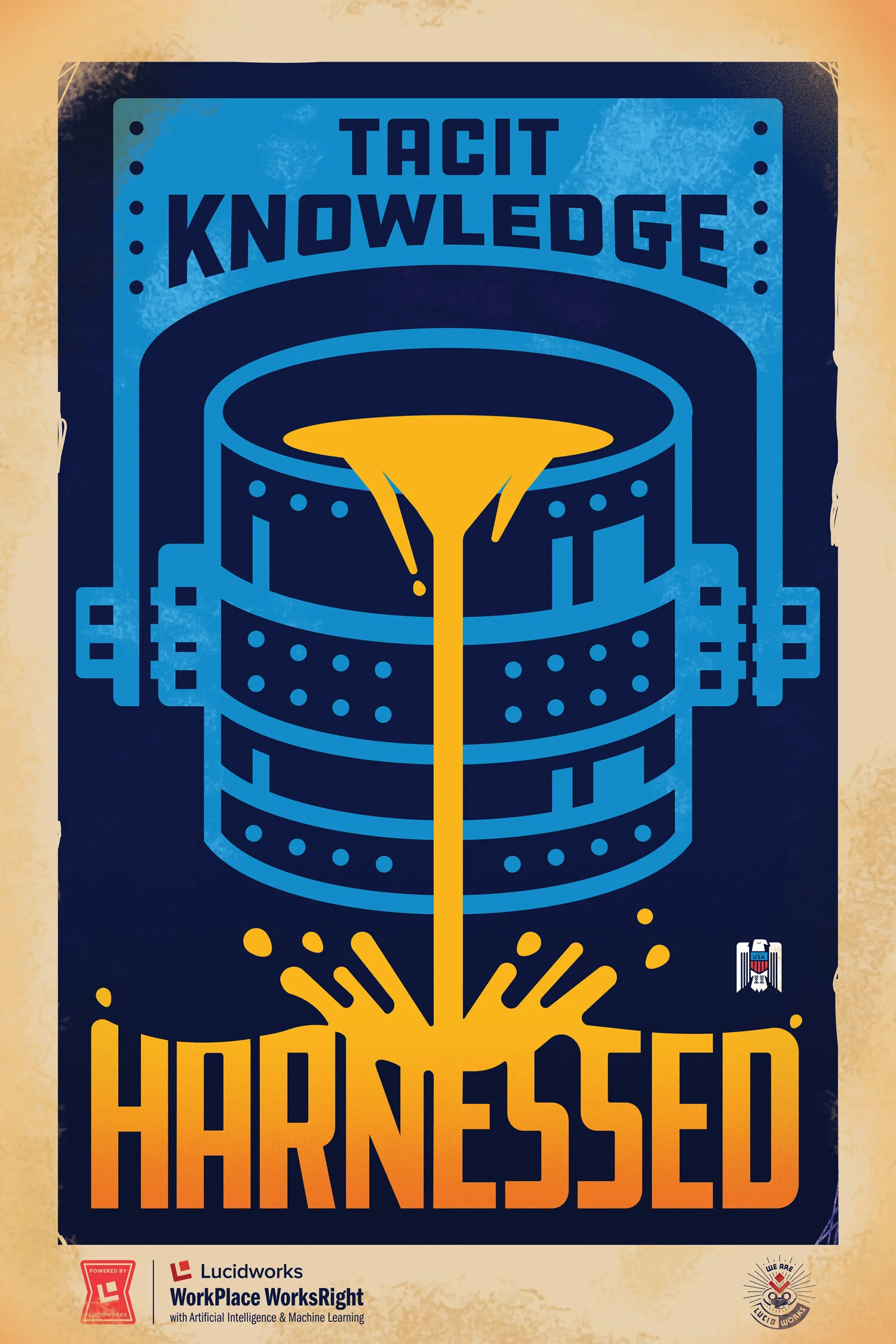 Work Place Works Right Poster Series: Tacit Knowledge Harnessed