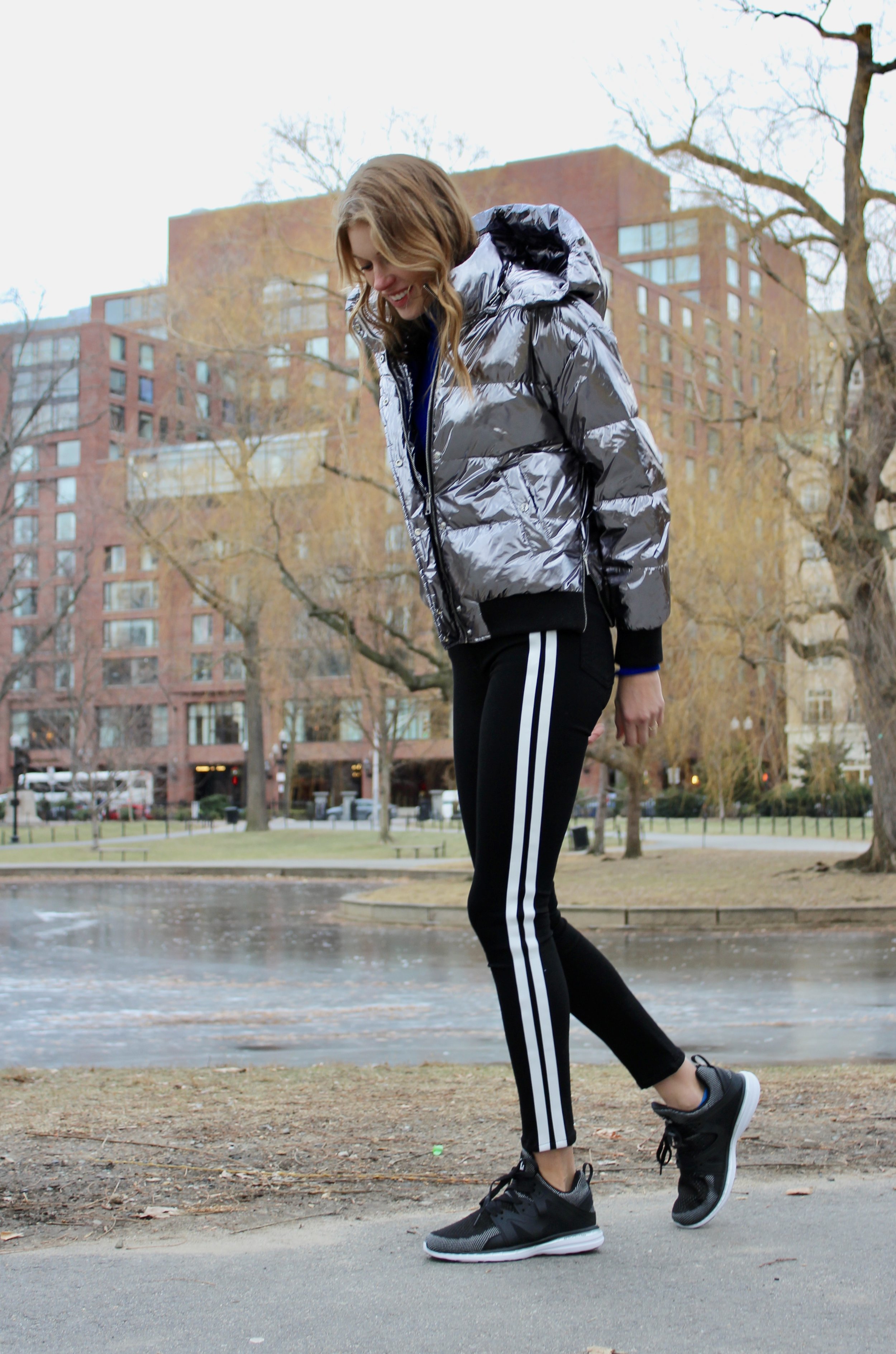 COAT. This shorter puffer jacket is so cute this season. Adds something to every outfit. This coat is SAM ( from intermix in store ) and is a little higher prices but still affordable, but here is another option, which looks so much alike CLICK HERE