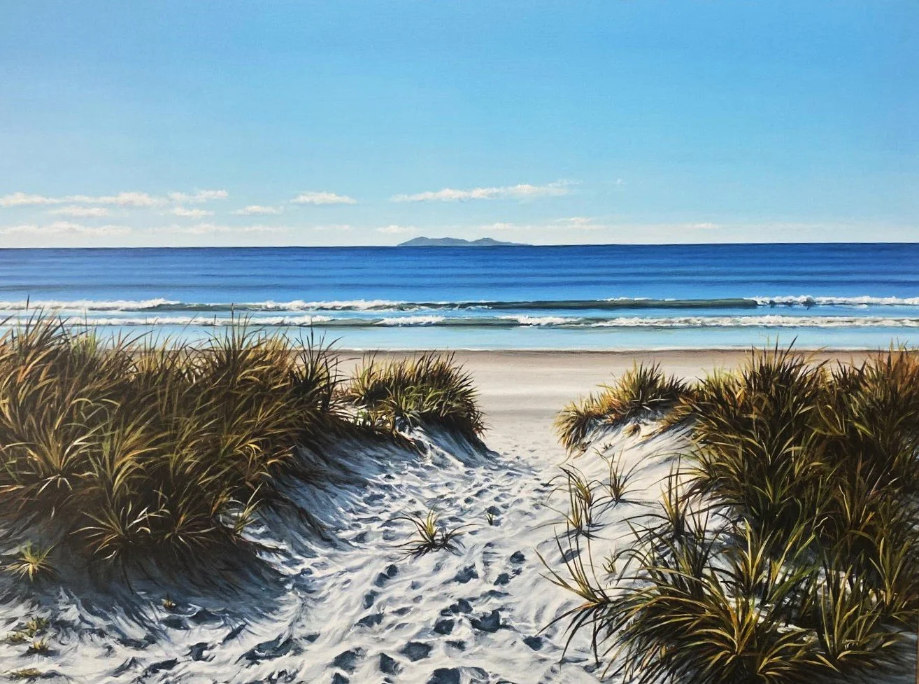 Blissful Footsteps - SOLD