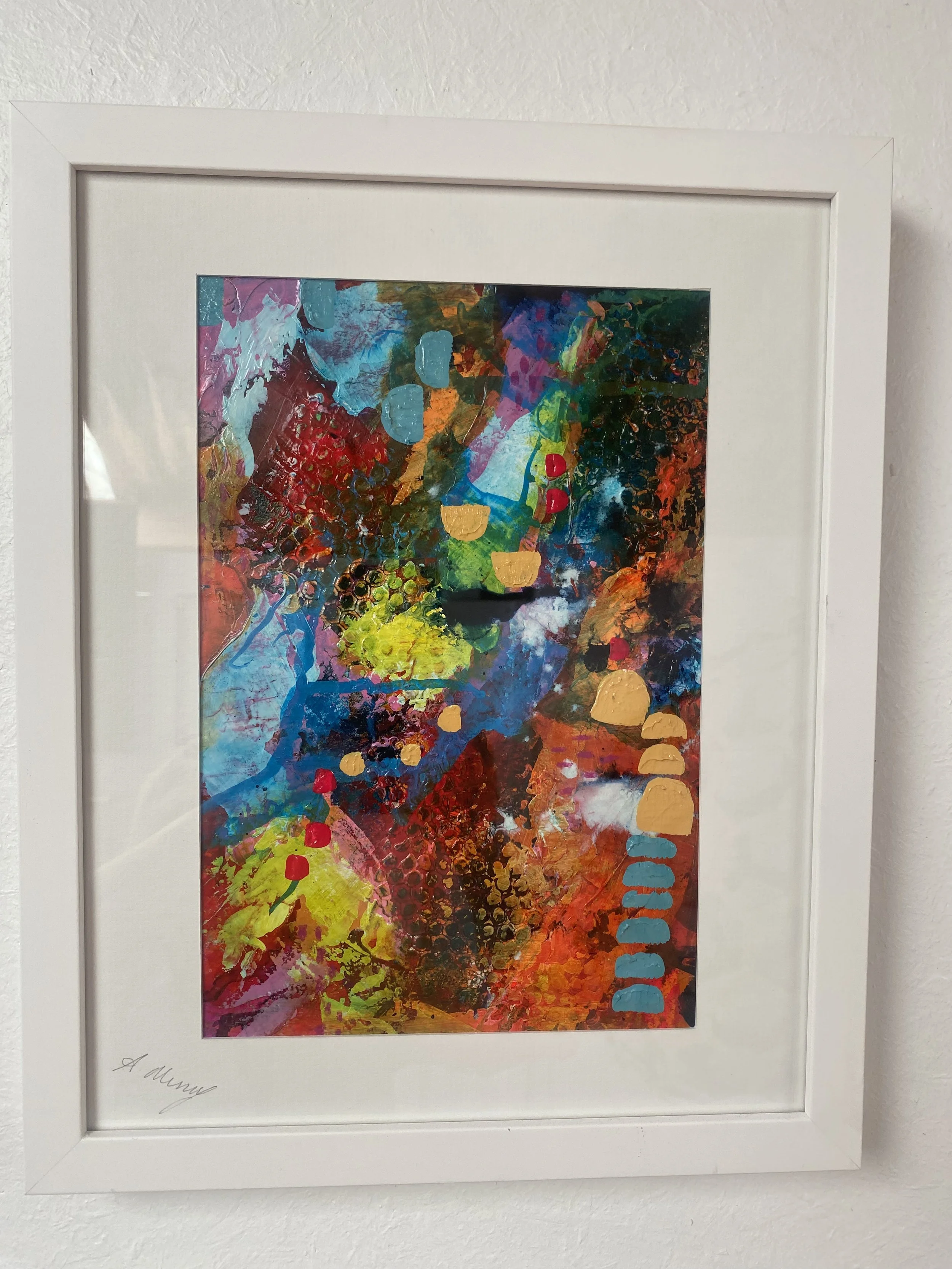 Colour Play #4  - Framed original