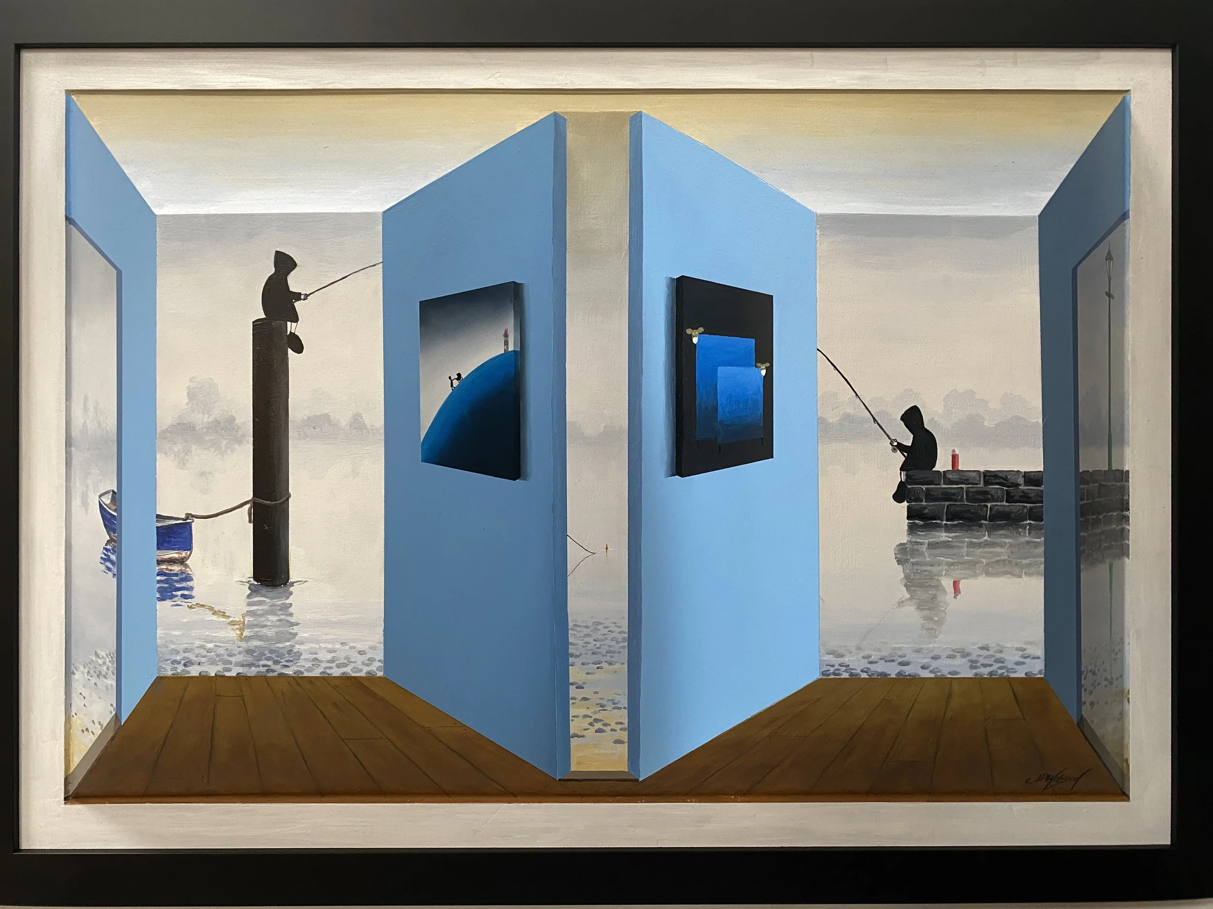 2 Boys Fishing - 3D