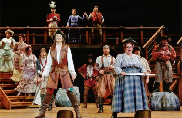 Ruth , The Pirates of Penzance (with Daniel Okulitch, Alexander Birch Elliott, Talise Trevigne, Robert Orth, and Ryan MacPherson), Portland Opera, 2014