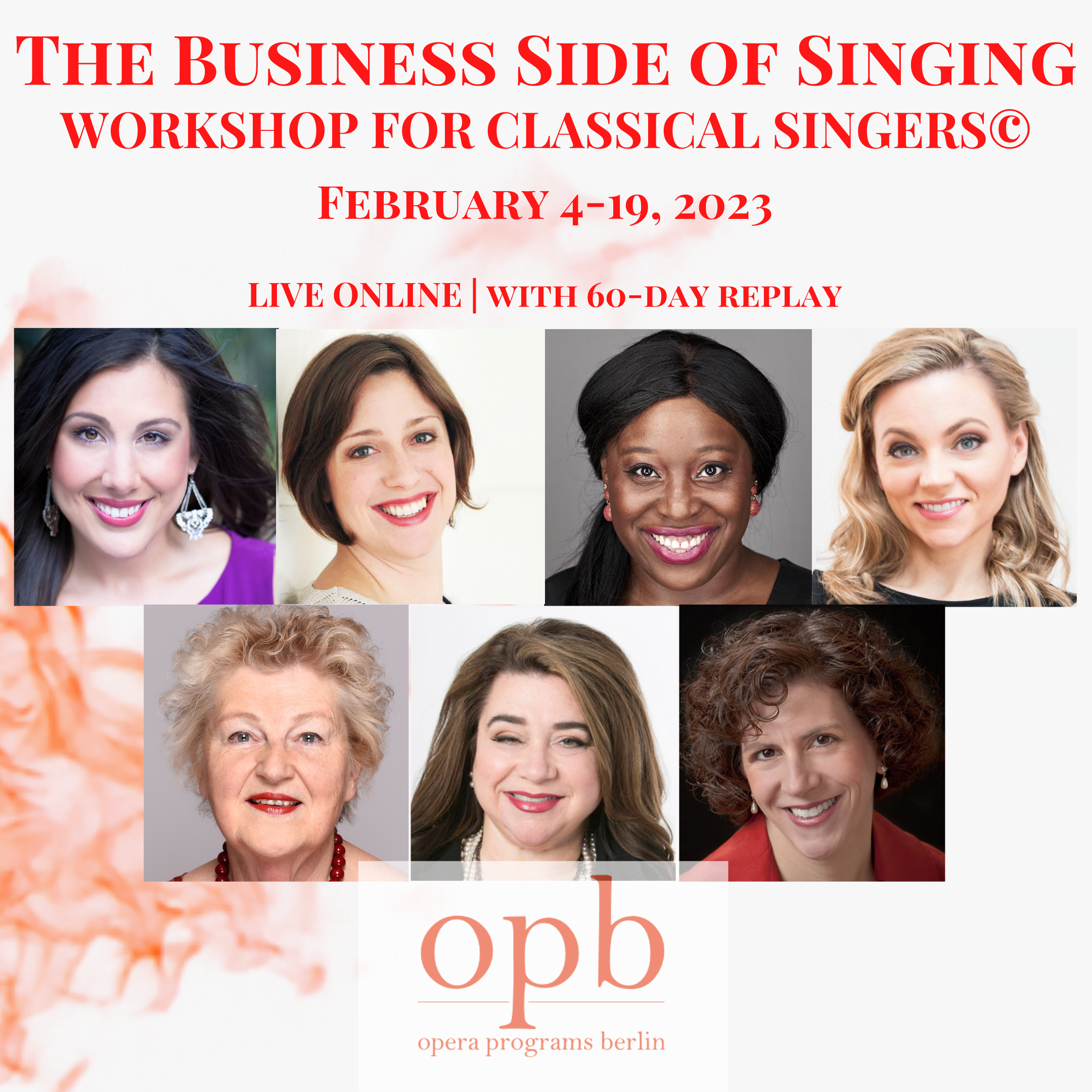 Cindy joins the faculty of Opera Programs Berlin