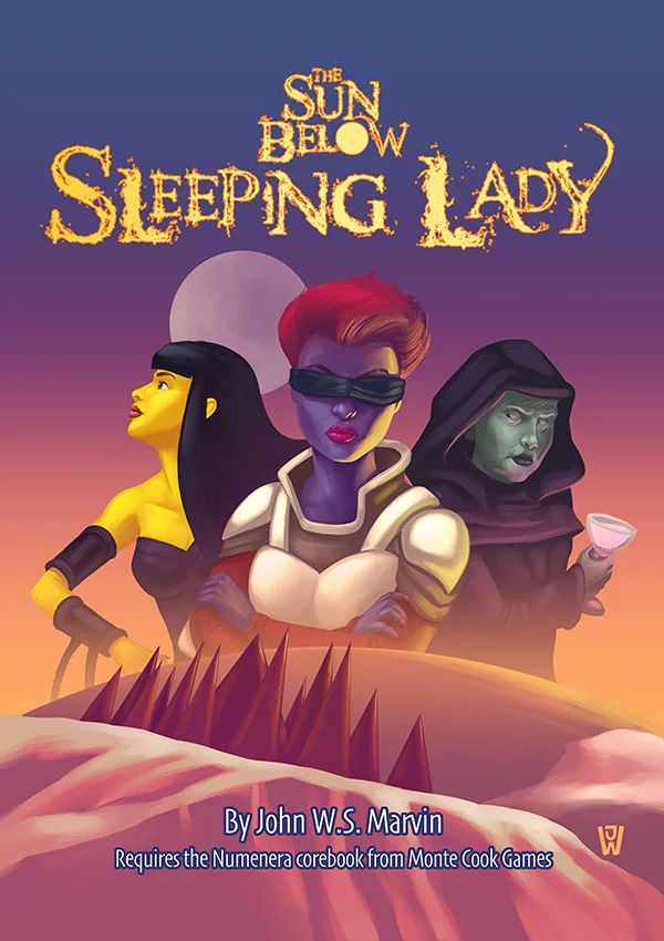 The Sun Below: Sleeping Lady (Print + PDF)