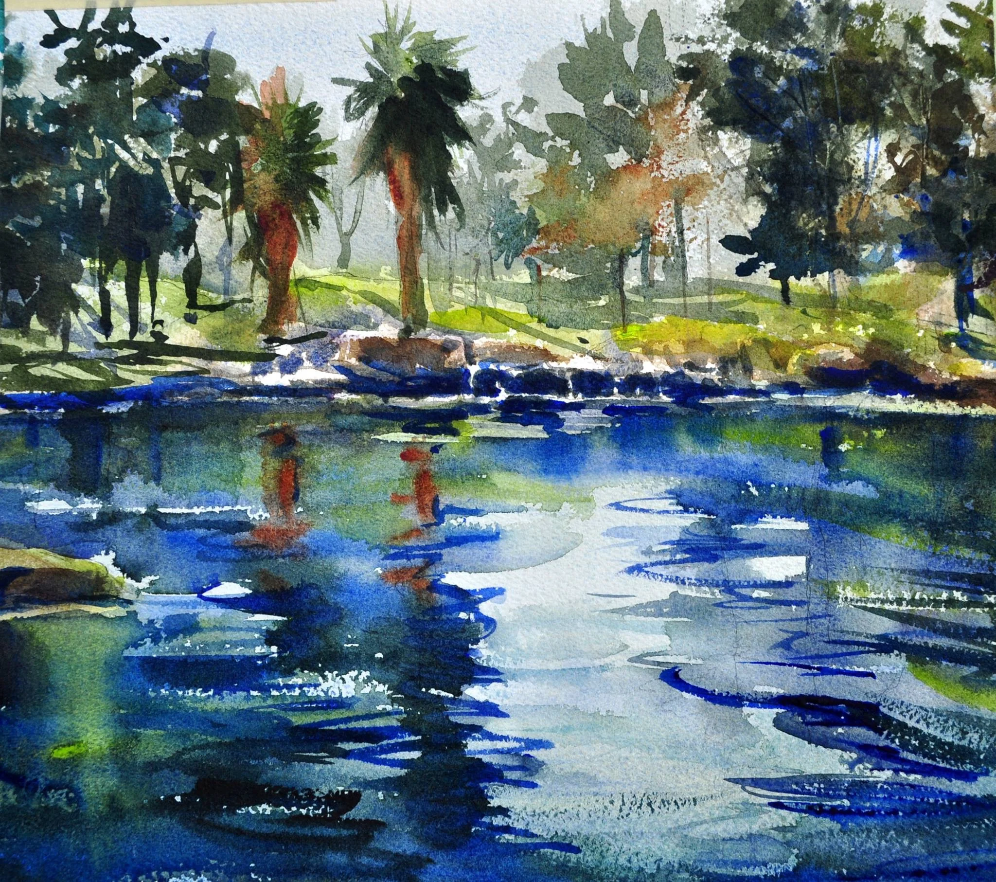 Kenneth Hahn Park, plein Air landscape.JPG