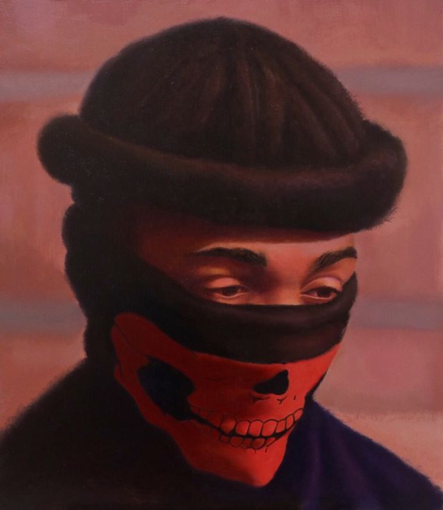 &quot;Bandalero&quot; ..
14&quot; x 12&quot;. Oil on panel. -(swipe for detail shots)
Thanks to @kwomii_is_god for posing.
-
-
-
-
-
-
-
#oilpainting #bandit #portraiture #fineart #portraitpainting #skull #chicagoartist #chicagoart #painting #drawing