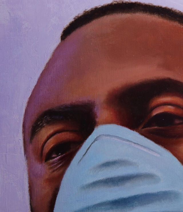 Few layers on this painting added.crop... perfect for flu season
-excuse the dust spec on the right side of the eye not a highlight -
-
-
#oilpainting #fineart #contemporaryart #chicagoartist #chicagoart #portraitpainting #drawing #colo #fluseason