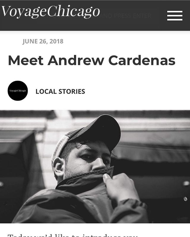 Check out my interview with @voyagechicago -
-
-Link in the description! 
http://voyagechicago.com/interview/meet-andrew-cardenas/ 
#artist #chicagoartist #painting #contemporaryart #chicagoart #voyagechicago #painter