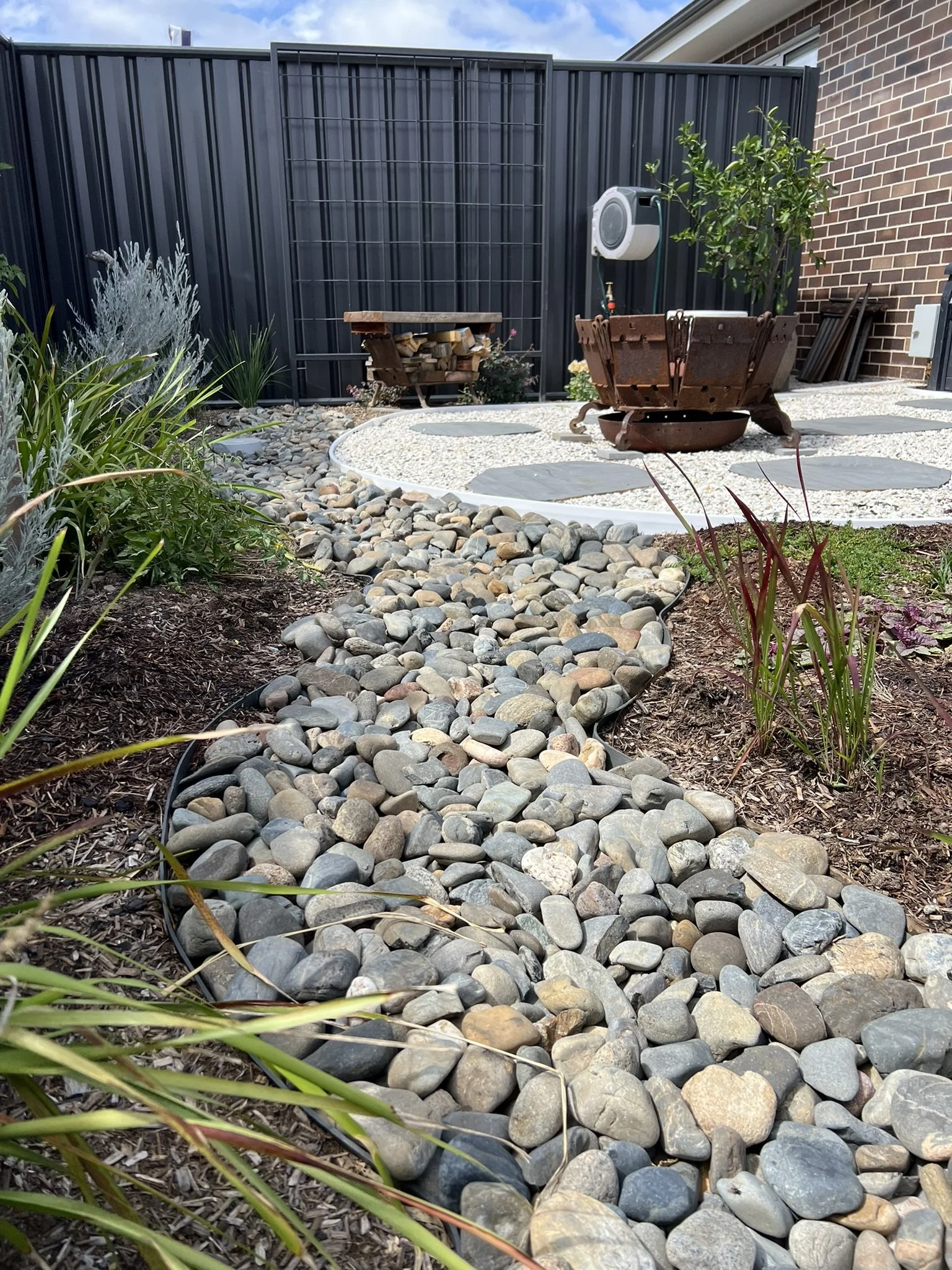 Townhouse Garden for Retirement