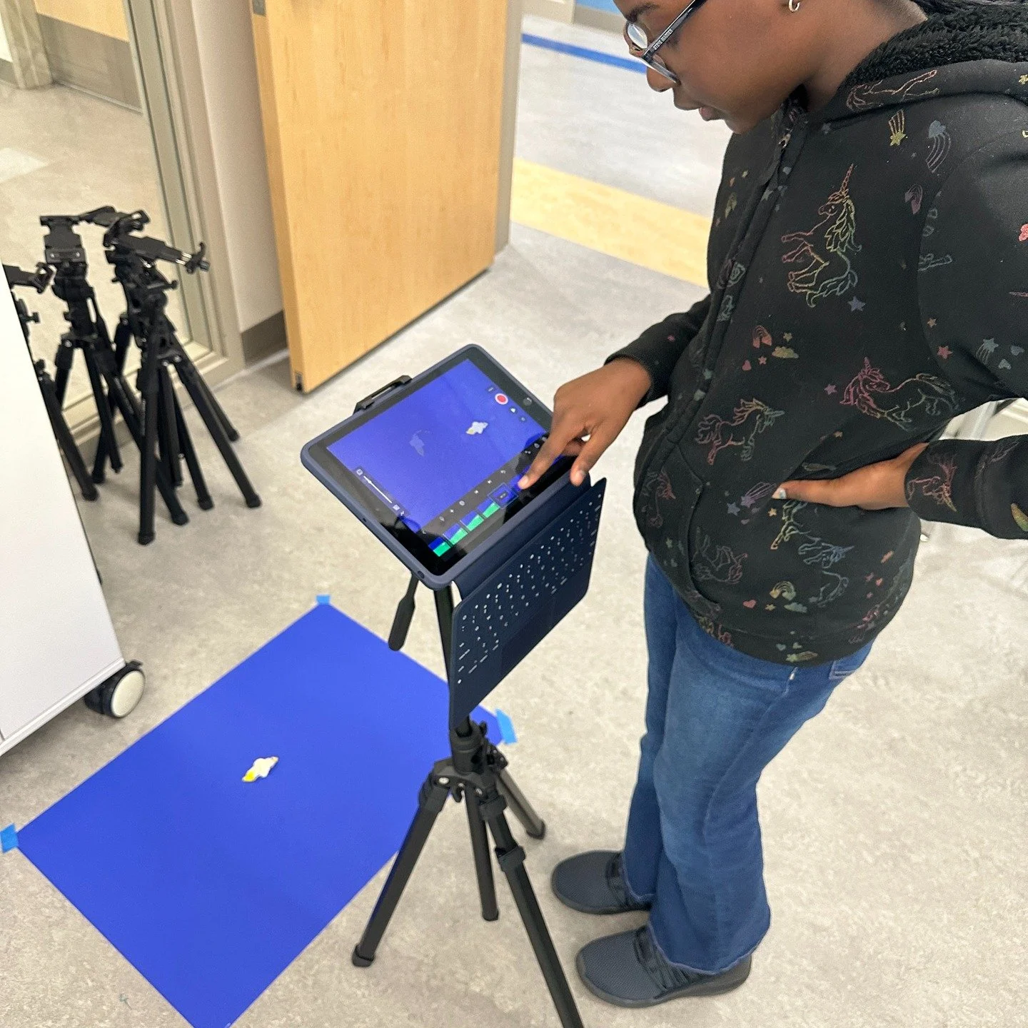 Grant Impact Update: Stop Motion Magic! 🎬✨

Thanks to our generous donors and the LSF Hanscom Tripods Grant, third graders at Hanscom are bringing their creative visions to life through stop motion animation!

These new tripods paired with iPads are