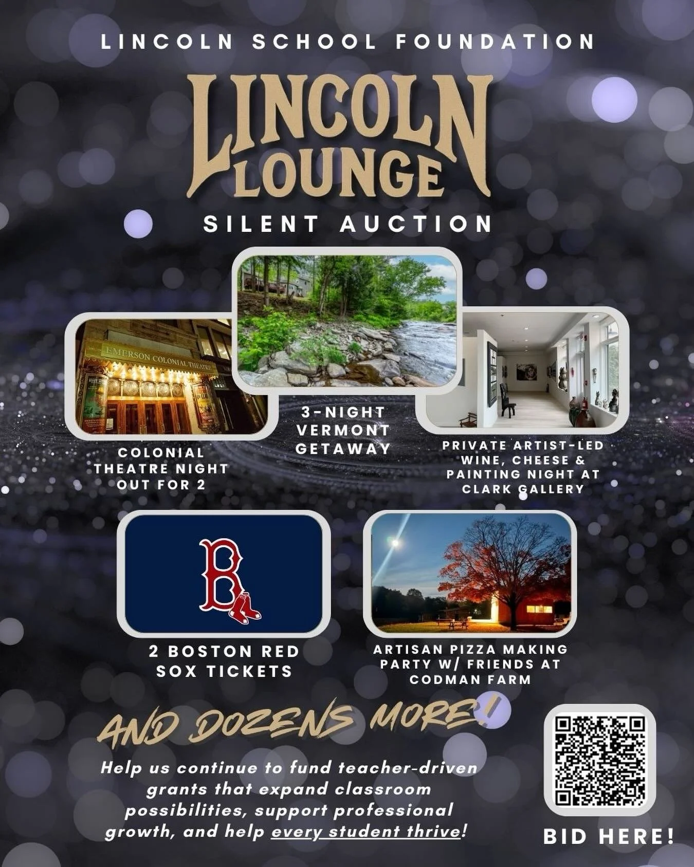 Our kids&rsquo; teachers pour so much into the classroom. Here&rsquo;s your chance to give back and score something amazing in the process. 💛  The Lincoln School Foundation&rsquo;s Lincoln Lounge Silent Auction closes March 7, and the items are seri