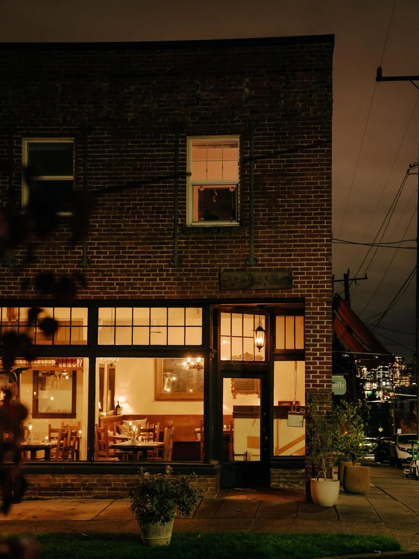 A cozy night in at your local trattoria, perhaps?