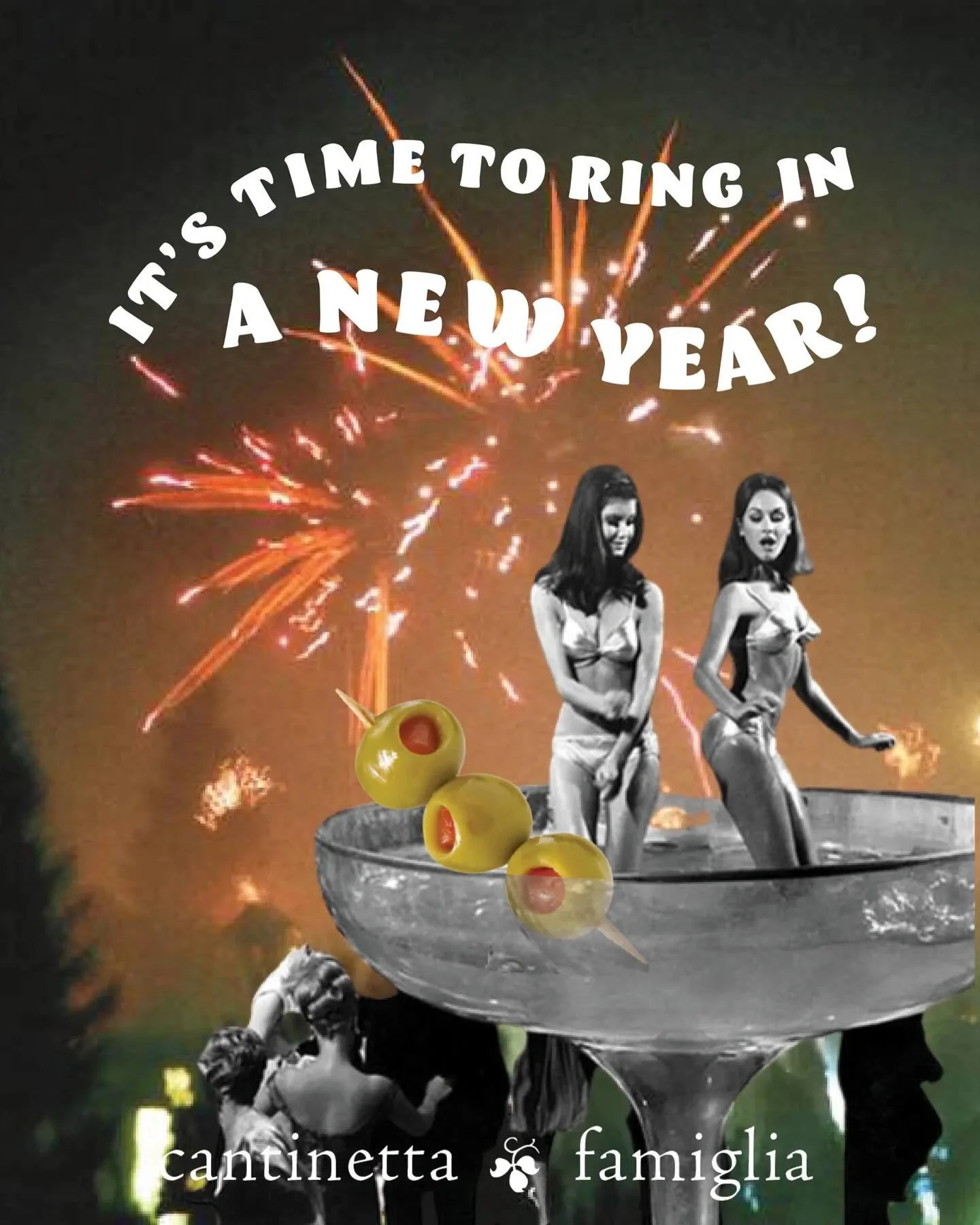 New Years Eve is around the corner and we would love to celebrate with you! All 3 Cantinetta locations and COMO are offering an elegant prix fixe which includes a glass of champagne (of course!) Find all menus and reservations at the link in bio. Sta