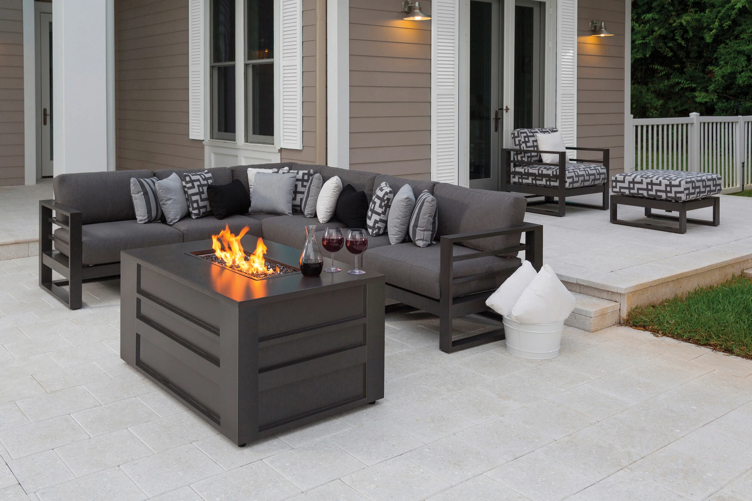 PALERMO REC. FIRE TABLE NOW $997 WAS $1497