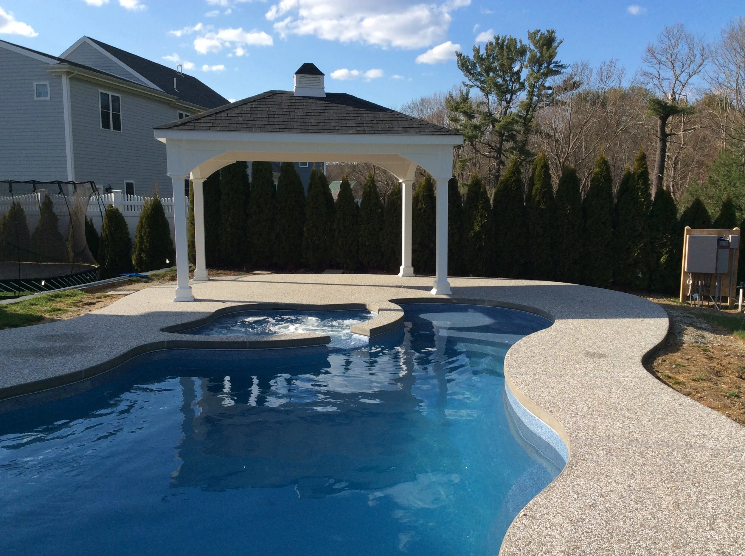 10x14 Vinyl Pavillion