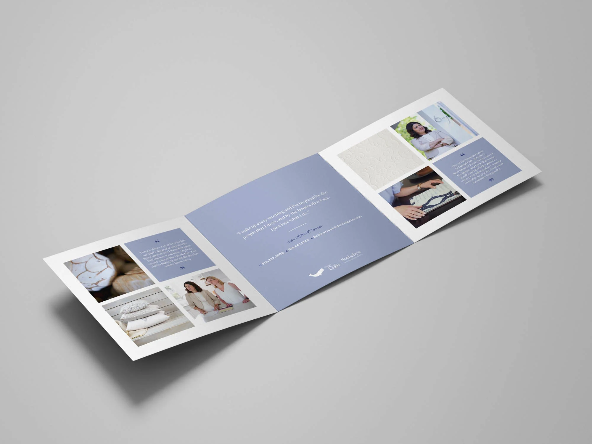 SQUARE TRIFOLD BROCHURE FOR PRINT &amp; MAILINTERIOR