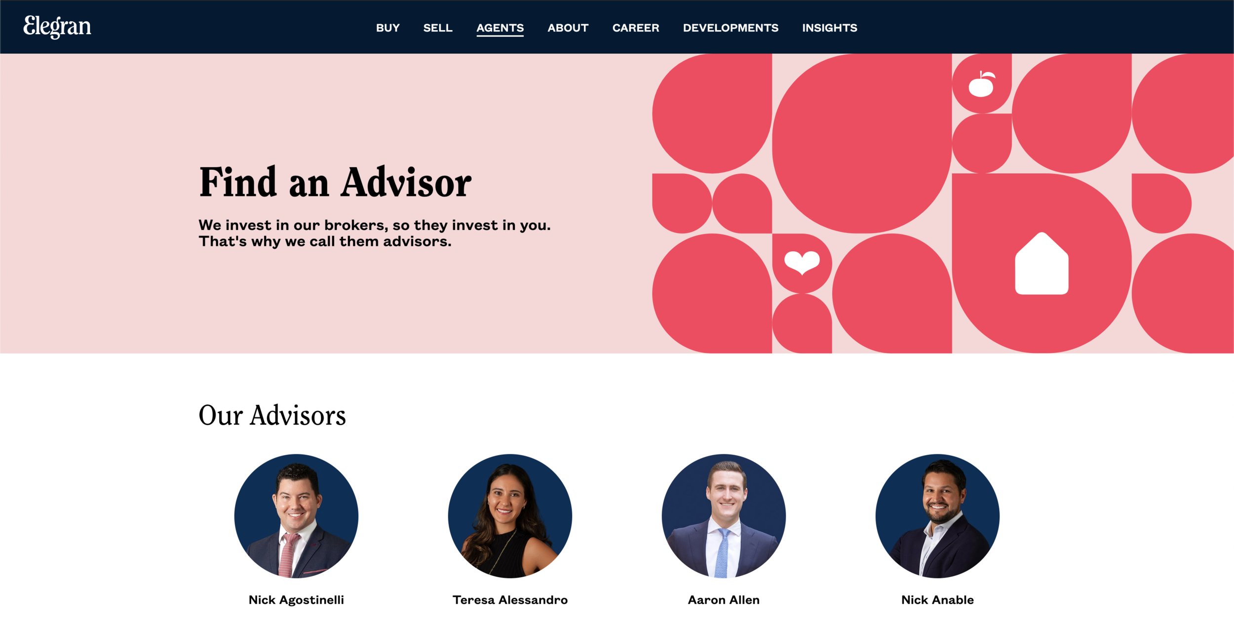 website redesign [assisted] elegran.com