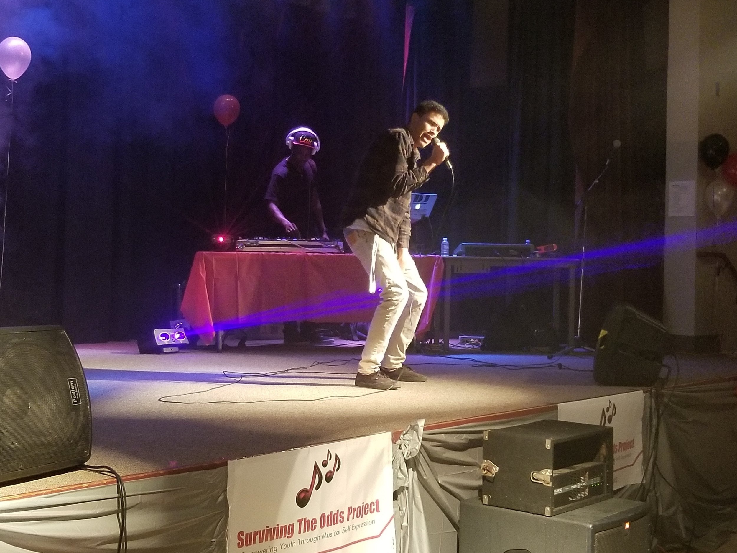 G5 performing at the Fall 2018 Graduation Concert