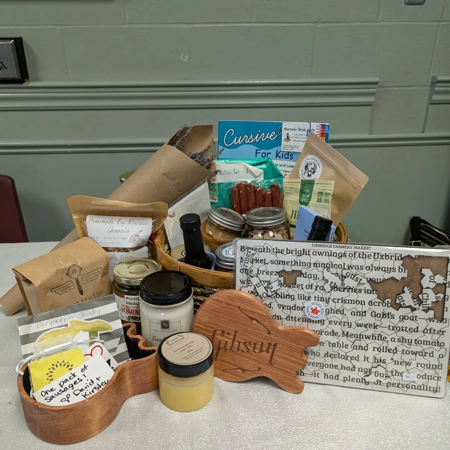🌟RAFFLE DRAW @ 11 A.M.🌟

Today's the day!!! One lucky UFM Customer will be going home with this basket full of goodies donated by our amazing Vendors.

We'll draw our winner this morning at 11 a.m. - so hurry over to get one last free entry before 