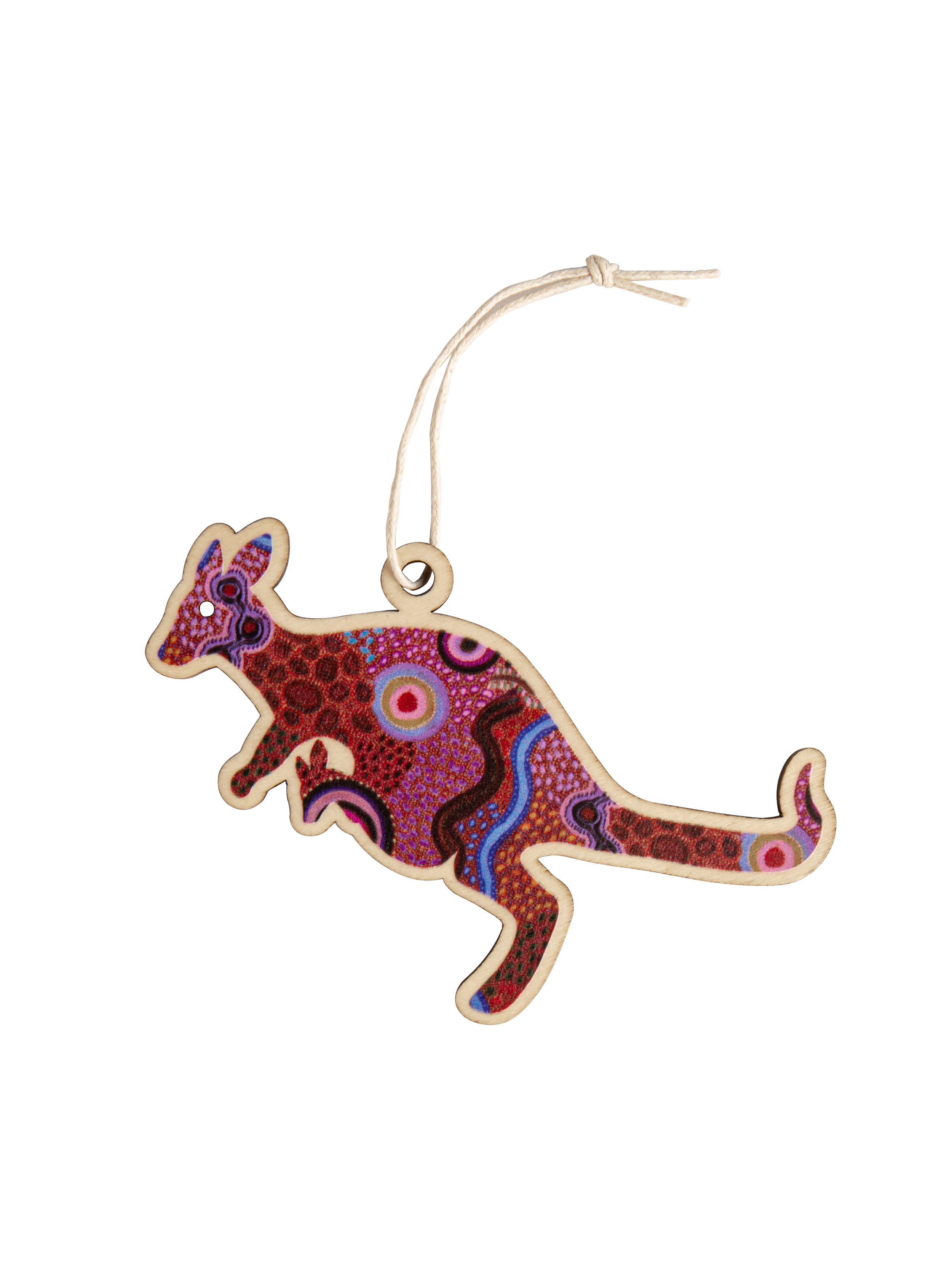 Aboriginal Christmas Kangaroo Decoration Our Country