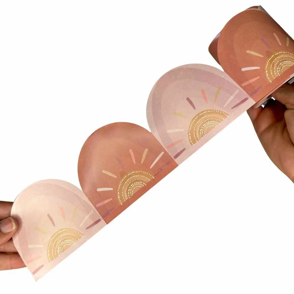 Classroom Borders – Sunrise Over Country Border